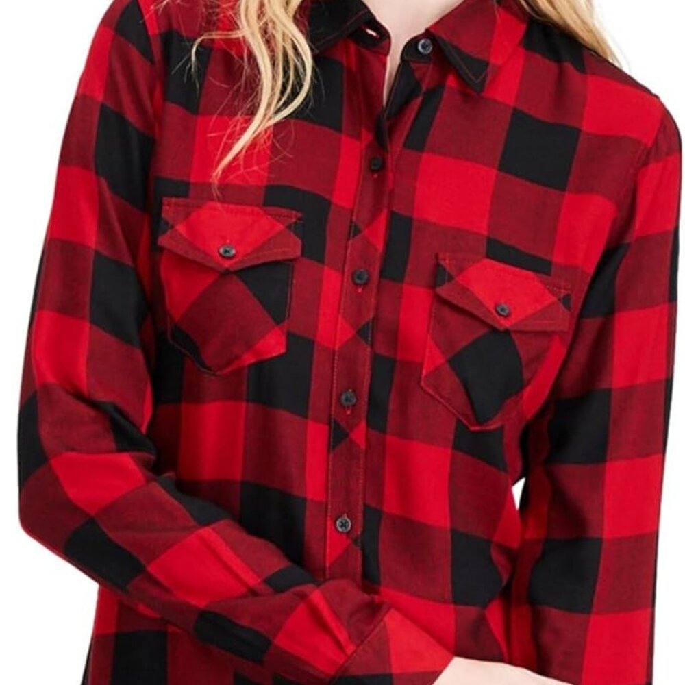 Plaid Red Shirt Size Small